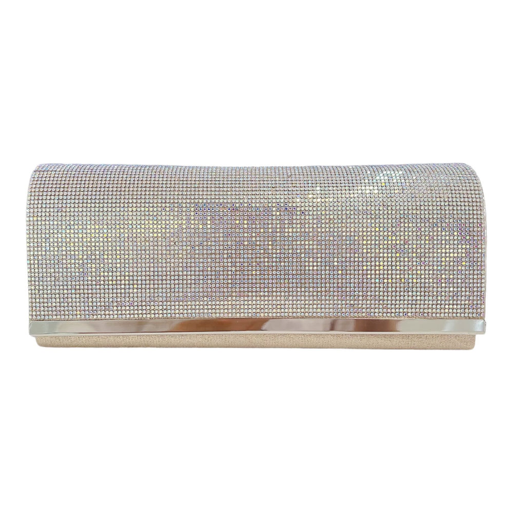 Pochette Donna Rigida Strass Clip Tracolla Elegante Sensuale - LE STYLE DE PARIS